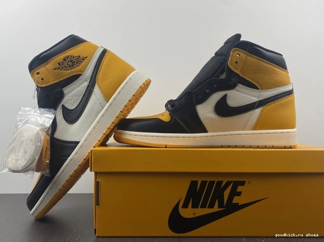 Toe Jordan 1 555088-711 Yellow Air OG High 0704